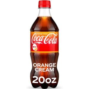 Coca-Cola Orange Cream Soda - 20 fl oz Bottle: Caffeinated