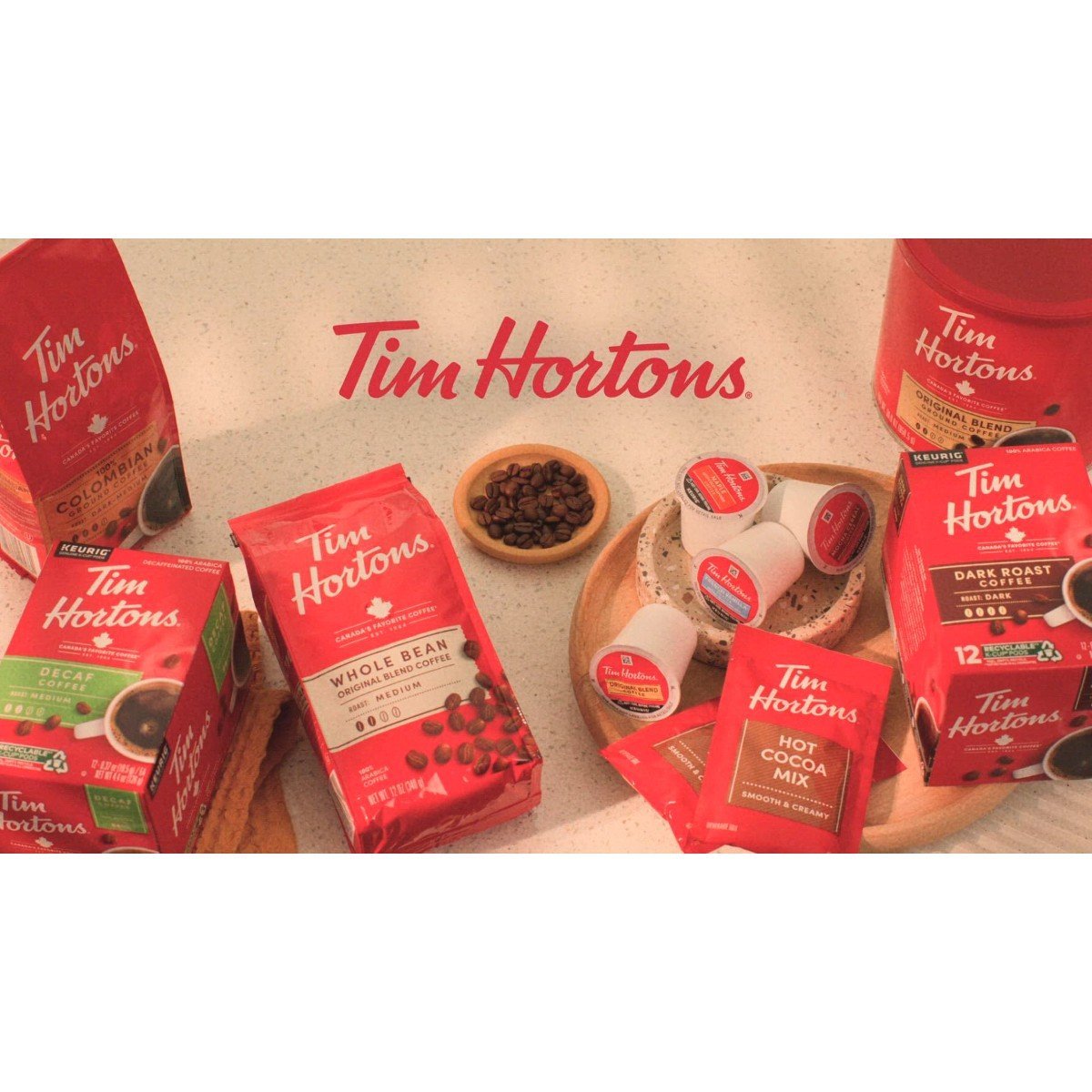 Tim Hortons Original Blend Ground Coffee - Medium Roast - 30oz - Image 2