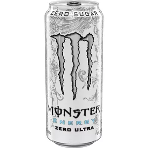 Monster Zero Ultra Energy Drink - 4pk/16 fl oz Cans: Low Calorie, Lemon Flavor, Caffeinated - Image 5