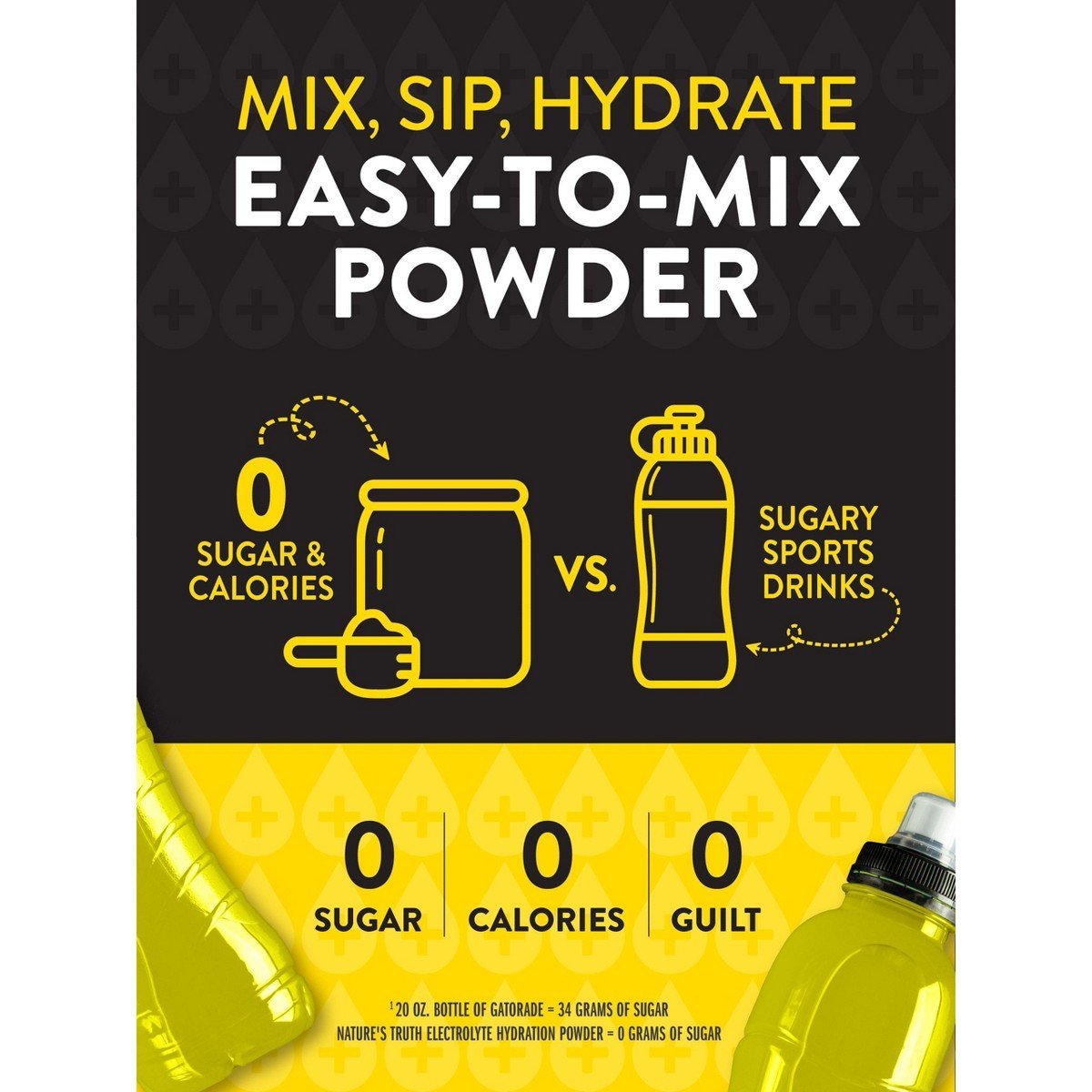 Nature's Truth Electrolytes Powder | No Sugar | Refreshing Lemon Flavor - Image 4
