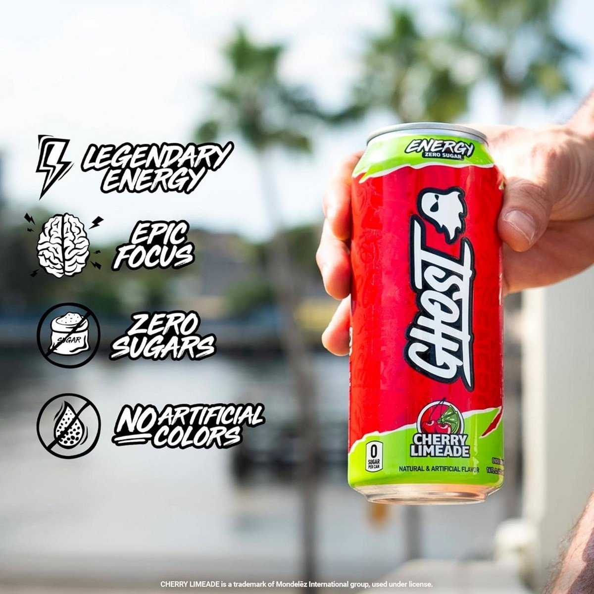 Ghost Energy Cherry Limeade Energy Drink - 16 fl oz Can - Image 5