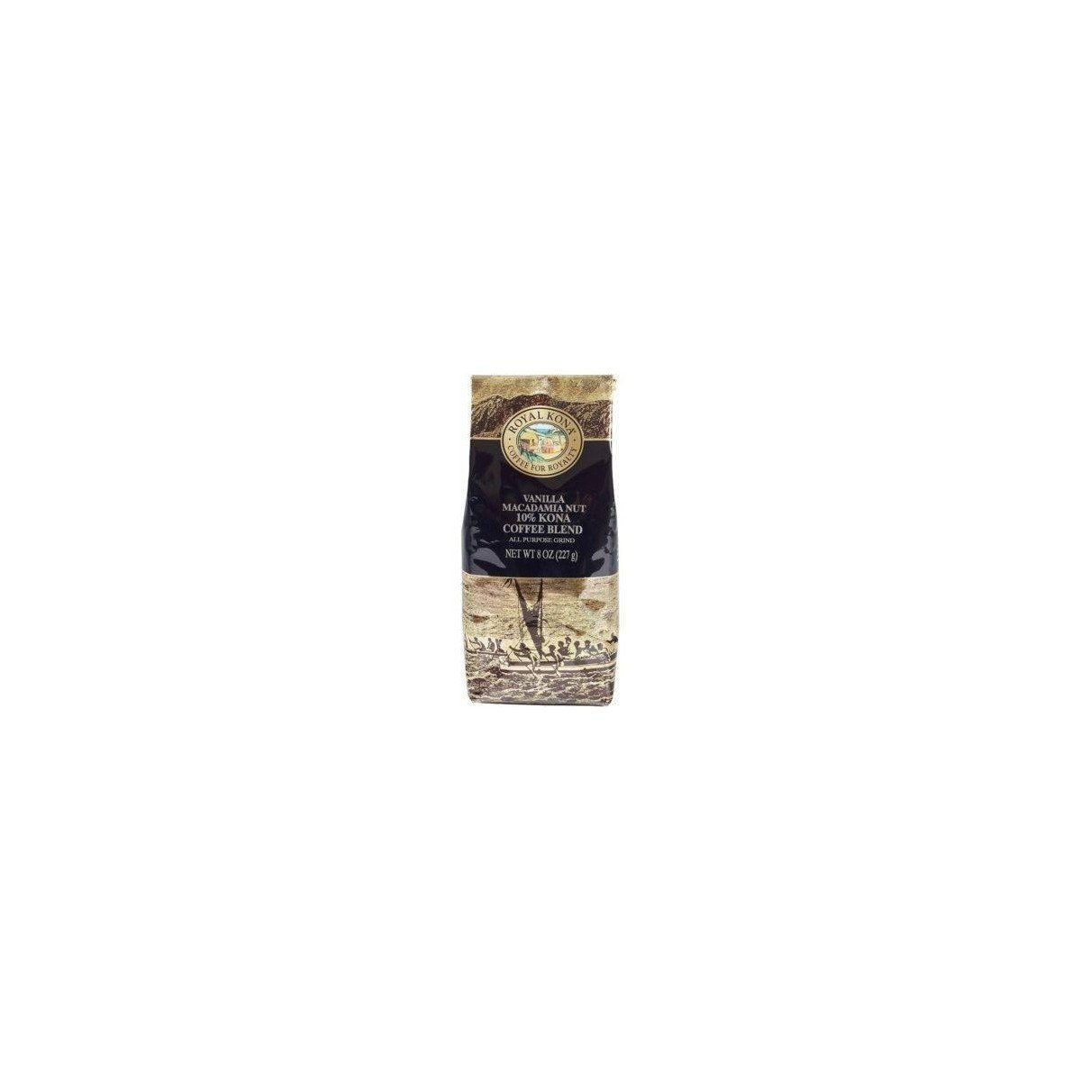 Royal Kona Vanilla Macadamia Nut Medium Roast Ground Coffee - 8oz - Image 3