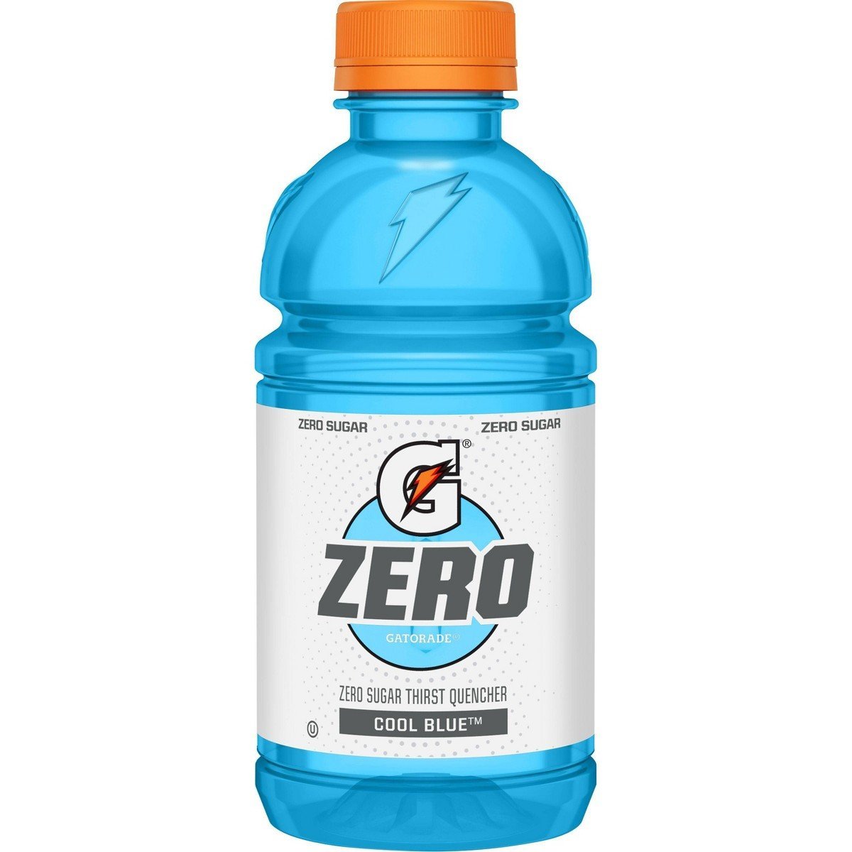 Gatorade G Zero Cool Blue Sports Drink - 12pk/12 fl oz Bottles: Non-Caffeinated - Image 3