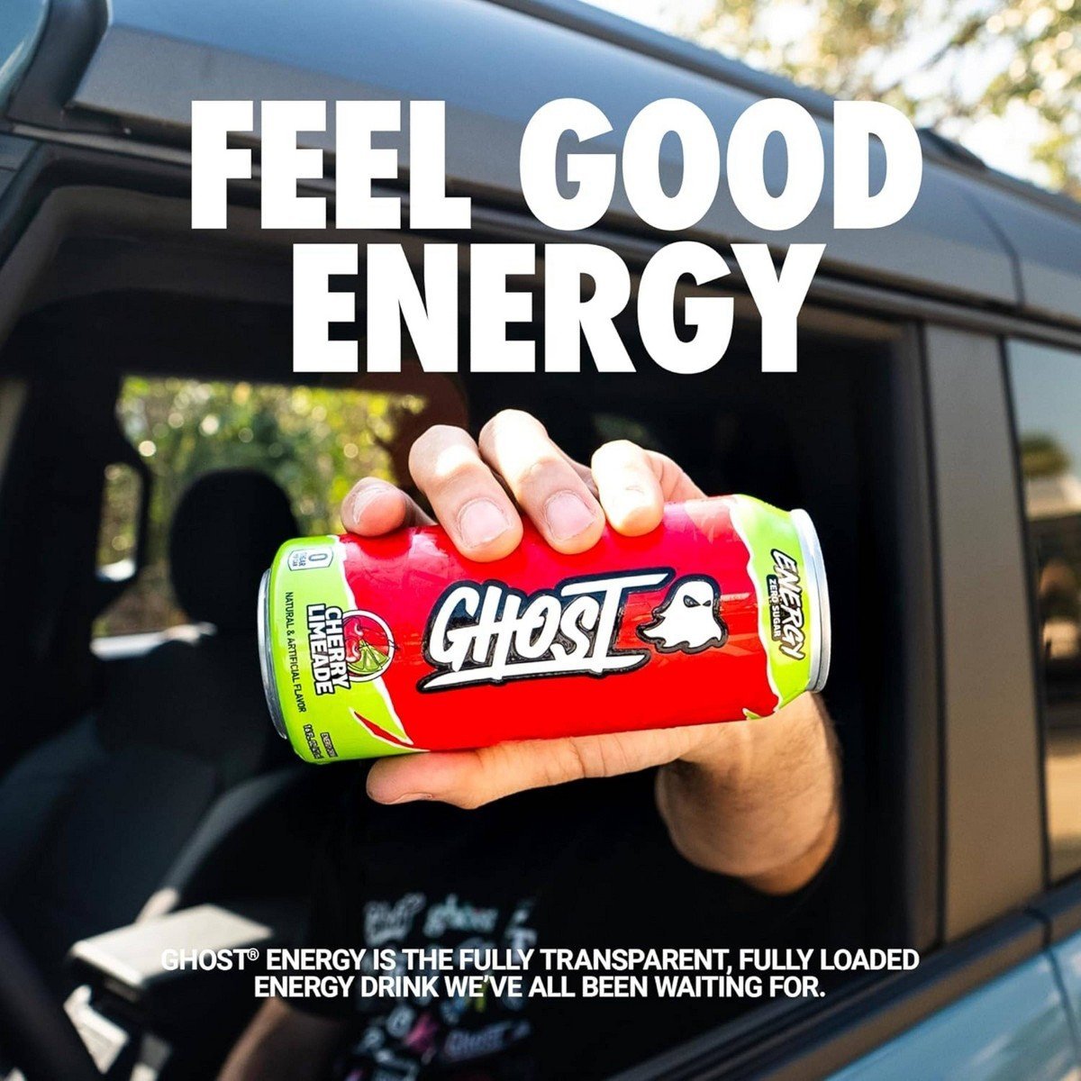 Ghost Energy Cherry Limeade Energy Drink - 16 fl oz Can - Image 3