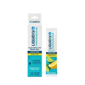 Liquid I.V. Lemon Lime Sugar Free Hydration Multiplier Sports Drink - 3pk/0.45oz