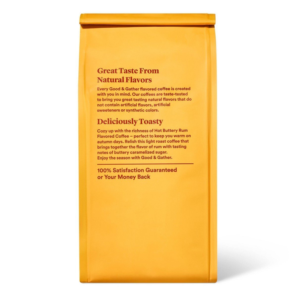 Naturally Flavored Hot Buttery Rum Light Roast Ground Coffee - 12oz - Good & Gatherâ„¢ - Image 3