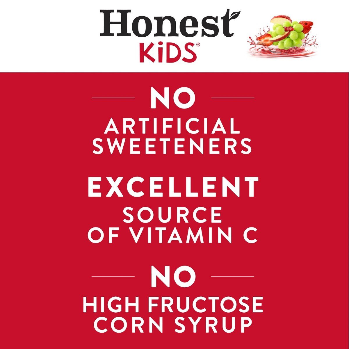 Honest Organic Super Fruit Punch Drink - 20pk/6 fl oz Box: No Pulp, 42% Juice Content - Image 2