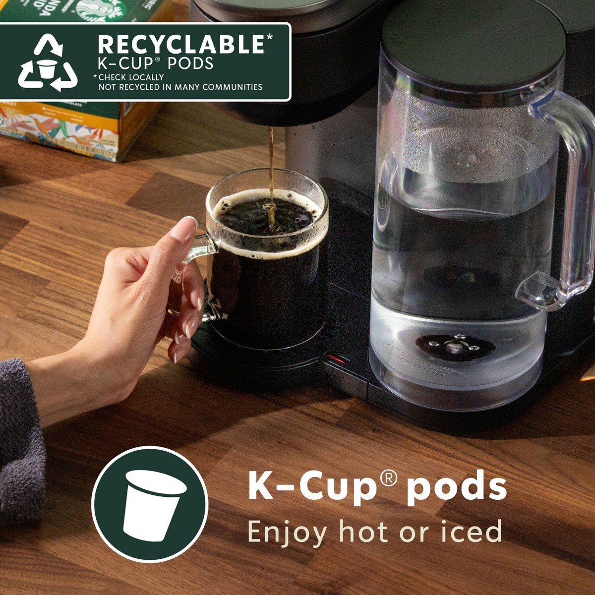 Starbucks K-Cup Pikes Place Medium Roast Keurig Coffee Pods - 22ct - Image 5