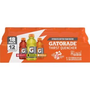 Gatorade Mixed Flavors Sports Drink - 18pk/12 fl oz Bottles: Non-Caffeinated
