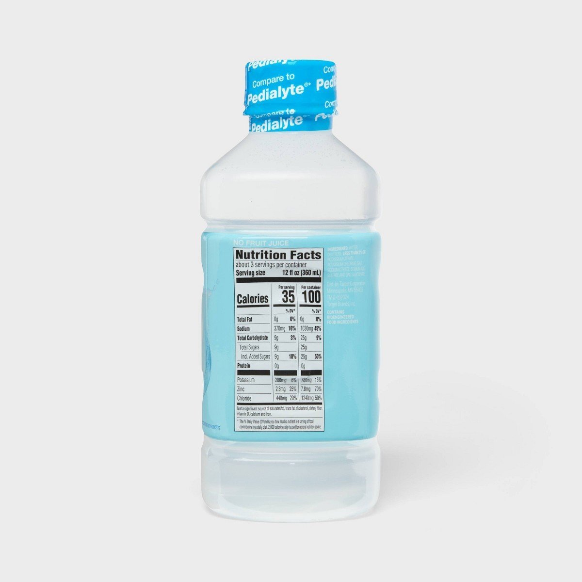 Pediatric Unflavored Electrolyte Solution - 33.8 fl oz - up&up™: Non-Caffeinated, Ready to Drink, Liquid Form - Image 4
