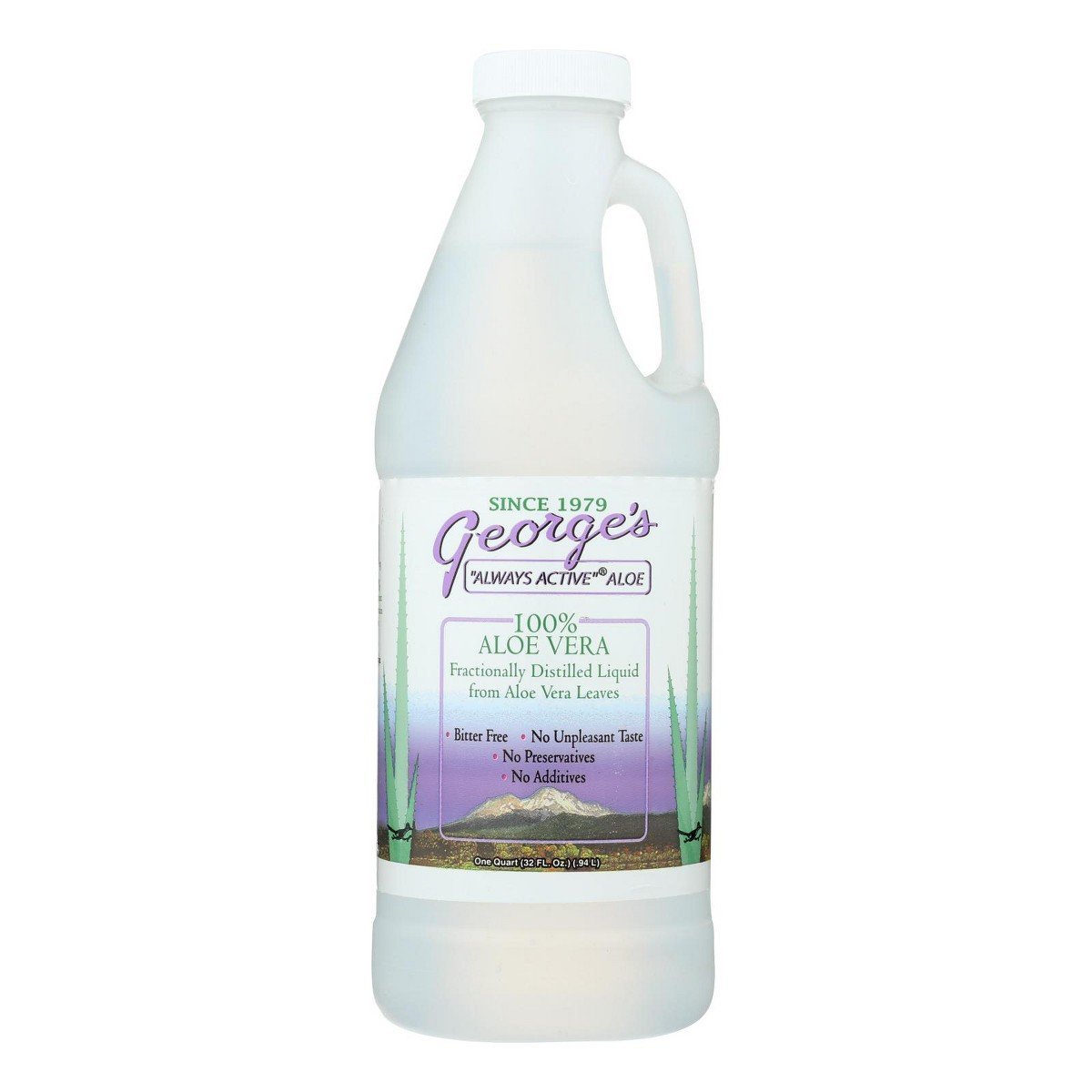 George's 100% Aloe Vera Juice - 32 fz