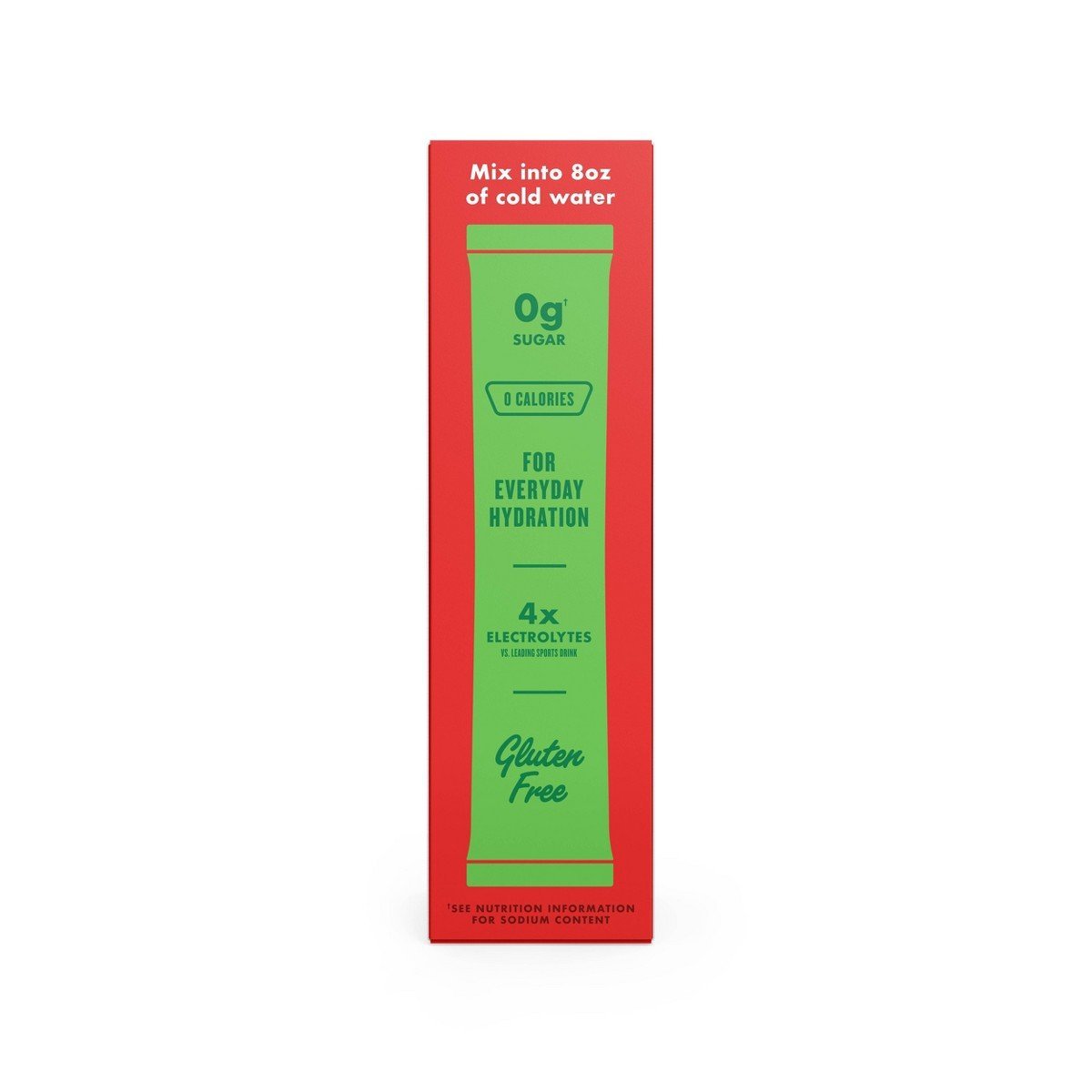 Waterboy Daily Hydration Dietary Supplement Powder - Watermelon - 12pk - Image 4