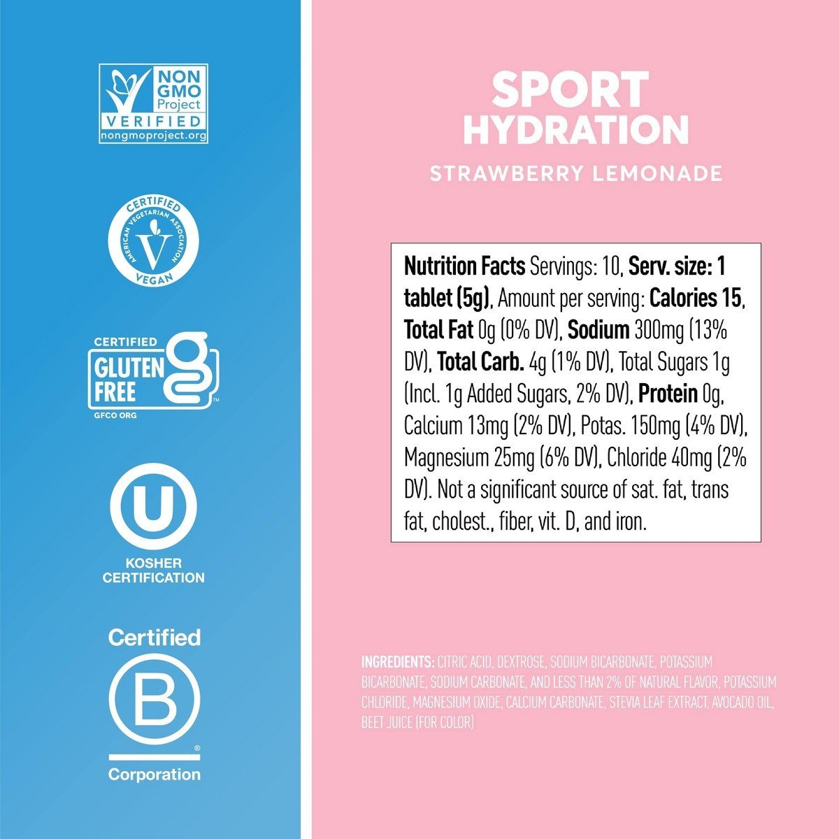 nuun Hydration Sport Drink Dissolving Vegan Tablets - Variety Pack - 5.8oz/30ct - Image 6