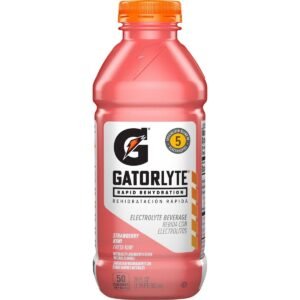 Gatorade Gatorlyte Strawberry Kiwi Sports Drink - 20 fl oz Bottle: Non-Caffeinated, Low Calorie