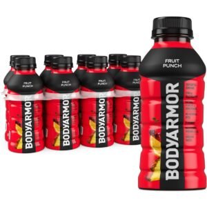 BODYARMOR Fruit Punch Sports Drink - 8pk/12 fl oz Bottles: Non-Caffeinated