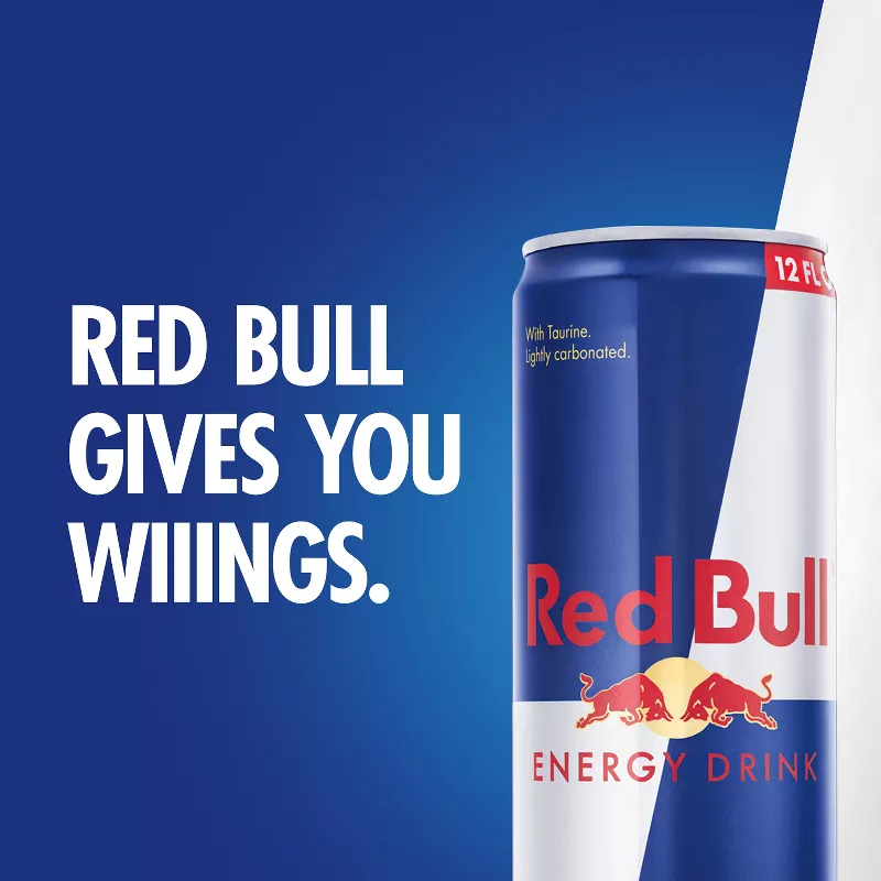 Red Bull Energy Drink - 12 fl oz: Caffeinated, Low Fat - Image 4