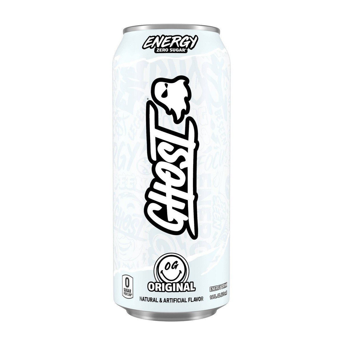 Ghost Energy Drink Original Single - 16 fl oz: Sugar-Free, Gluten-Free, Vegan