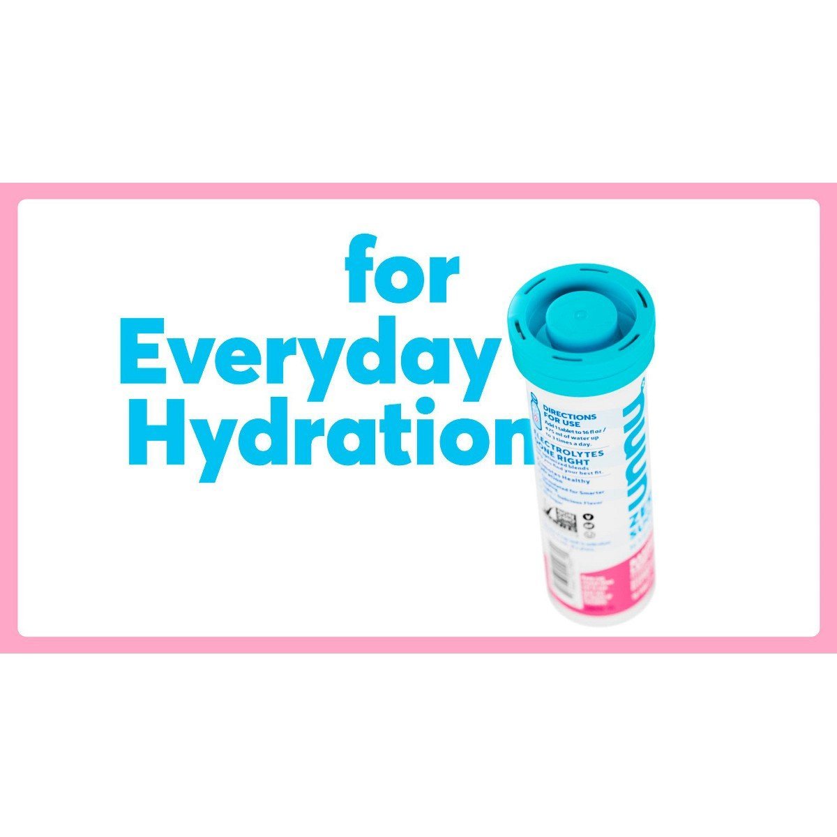 nuun Zero Sugar Variety Pack Energy and Sports Drink - Mixed Fruit - 5.4oz/30ct: Dissolving Tablets, Non-Caffeinated - Image 2