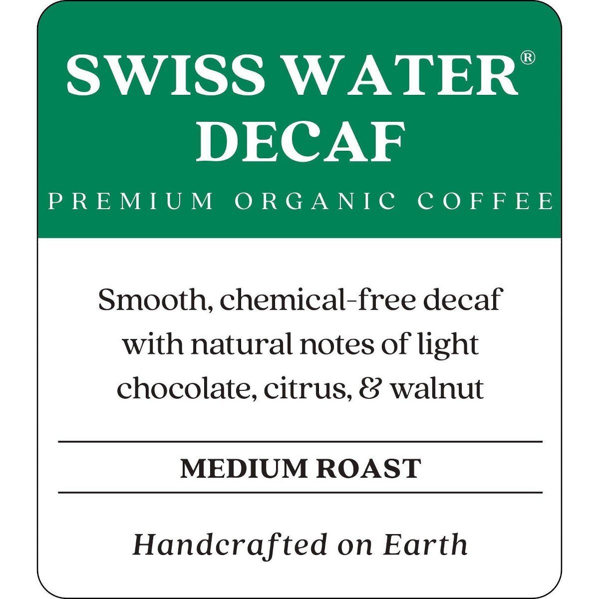 Copper Moon Swiss Water Organic Blend Medium Roast Ground Coffee - Decaf - 12oz: Arabica Beans - Image 3