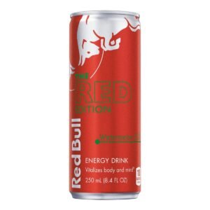 Red Bull Red Edition Energy Drink - Watermelon, Caffeinated - 8.4 fl oz Can