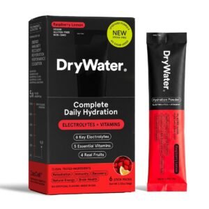 DryWater Raspberry & Lemon - 6ct